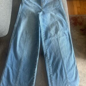 SPANX Light Blue Flare Jeans